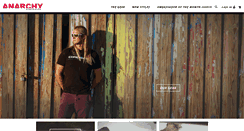Desktop Screenshot of anarchyeyewear.com